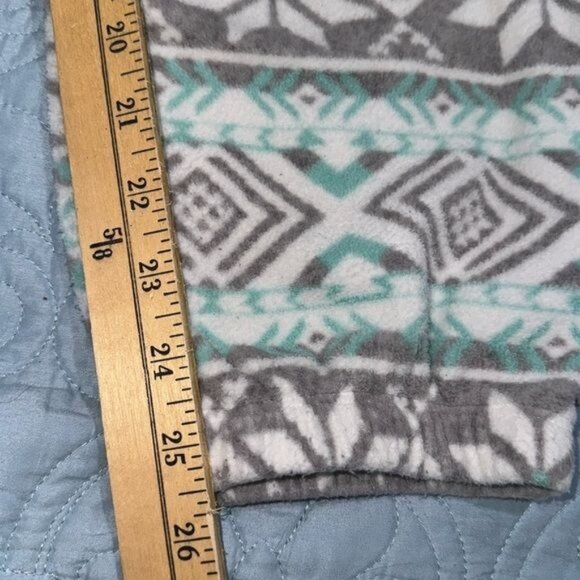 Cuddl Duds Womens Fleece Pajama Pants 1X Snowflake Pattern - Picture 5 of 6